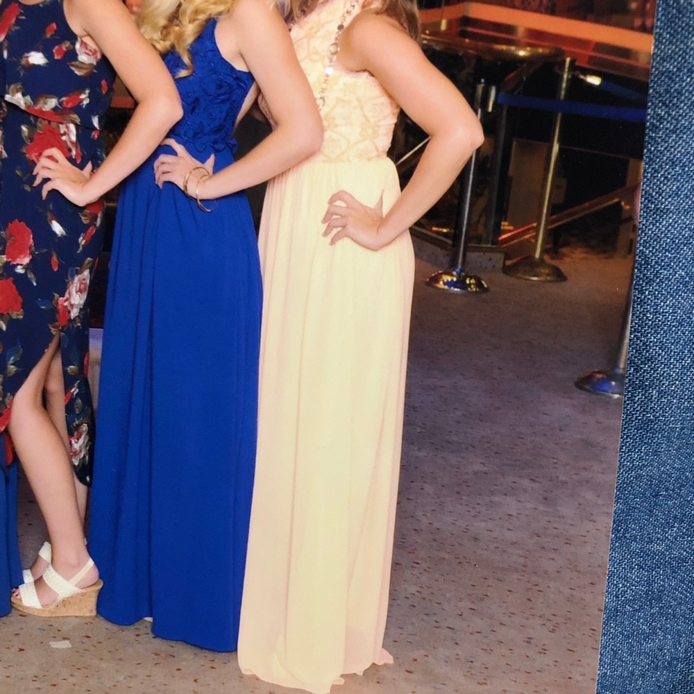 Filly Flair Boutique One Shoulder Maxi Dress - Picture 2 of 5